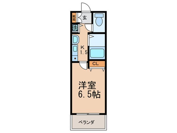 ﾌﾟﾚｻﾝｽ栄ﾒﾃﾞｨﾊﾟｰｸ(511)の物件間取画像